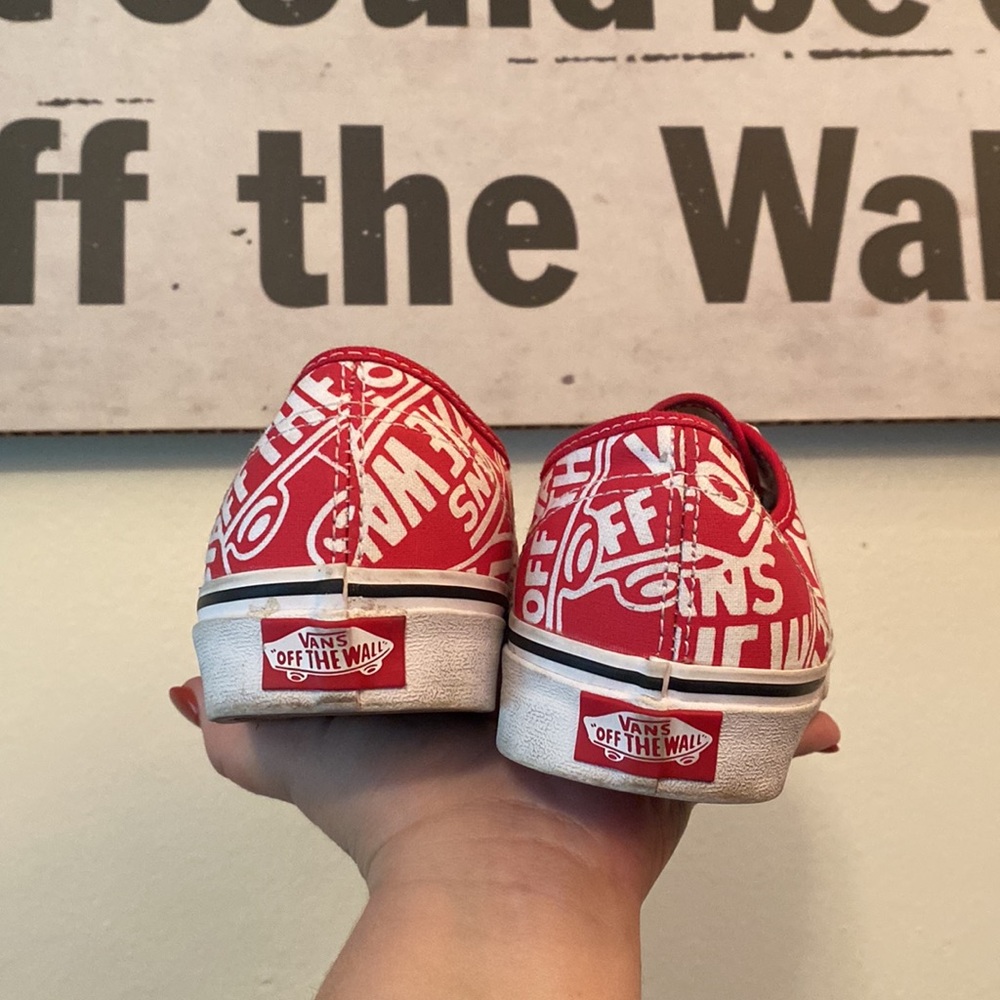 Vans Authentic Red Sticker - Picture 4 of 5